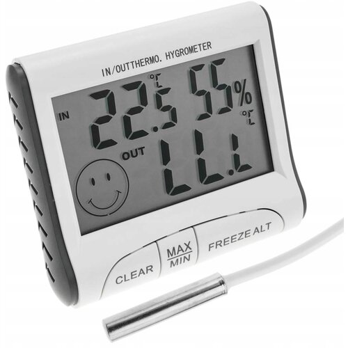 Rosfix Vremenska postaja - higrometer s zunanjim senzorjem, (22006546) Cene