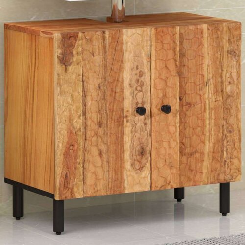 vidaXL kupaonski ormarić za umivaonik 62x33x58 cm masivno drvo bagrema Cijene