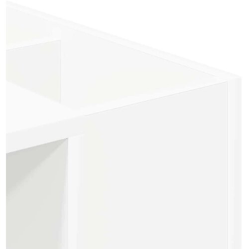  Stol Bijelo 109 x 50 x 78 cm Konstruirano drvo Slike
