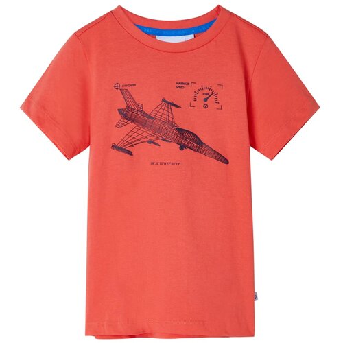 vidaXL Dječja majica svjetlocrvena 140 Cijene