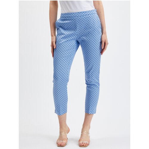 Orsay Blue polka dot shortened trousers - Ladies Cene