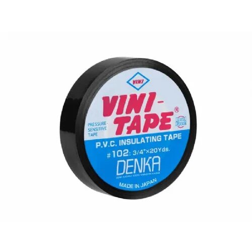 Denka izolirni trak, pvc, 0,2 mm x 19 mm x 20 m, črn Slike