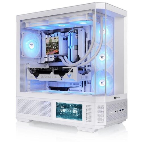 Thermaltake View 370 TG ARGB WMid Tower, tempered glass4xARGB fans, VGA: 420mm Slike