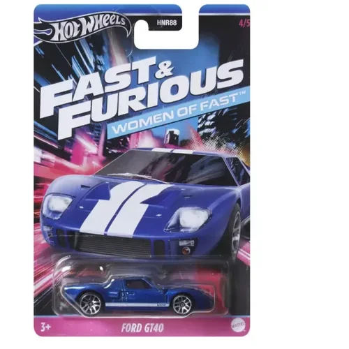 Hot Wheels hitri in drzni ženske hitrih avtomobilov - ford GT40