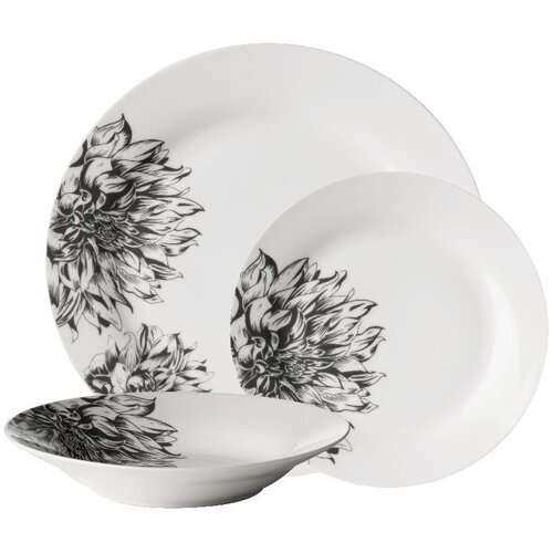 Premier Housewares Porcelanast jedilni servis 12 ks Avie – Cene