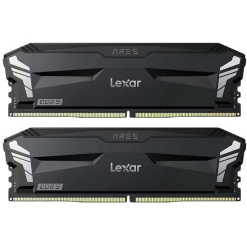 Lexar Ares 32GB DDR5 6000MHz (2x16GB KIT) CL30 DIMM, 1.35V, heatsink, Non-RGB, Black Slike