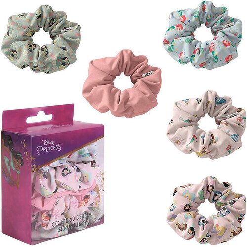 Disney Princess Scrunchies elastika za lase za otroke 5 kos Cene