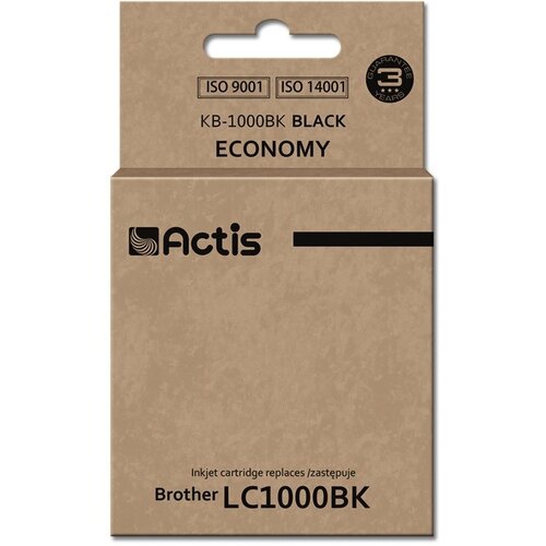 Actis KB-1000BK Ink Cartridge (replacement for Brother LC1000BK /LC970BK; Standard; 36 ml; black) Cijene