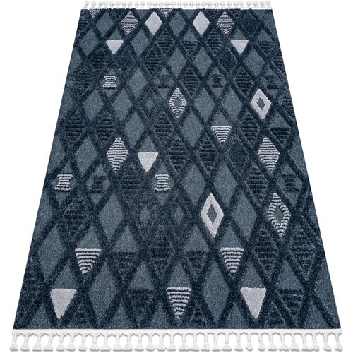 RugsX Preproge Preproga SEVILLA Y499B rešetka, rombi modra Čopk 80x150 cm Modra Cene