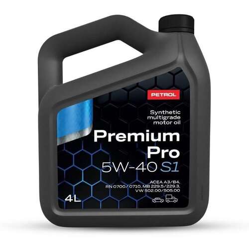 Petrol PREMIUM PRO 5W-40 S1, 4L Slike
