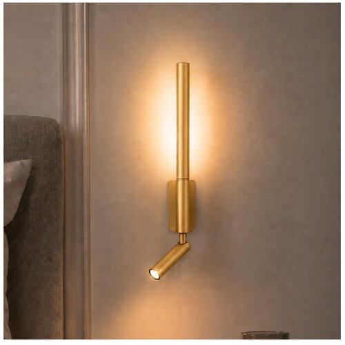 Brilagi LED zidno reflektorsko svetlo VIXON LED/3W/230V + LED/5W zlatna CRI 90 Cene