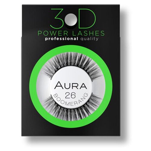 Aura 3D umjetne trepavice 3D Power Lashes 26 Boomerang Cijene