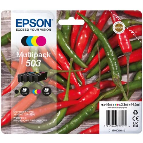 Epson T09Q6 (503) Multipack 4 barvna kartu&scaron;a s črnilom, (21406306) Cene