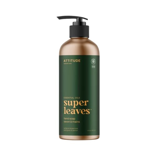 Attitude Super Leaves Hand Soap Petitgrain &amp;amp; Jasmine Slike