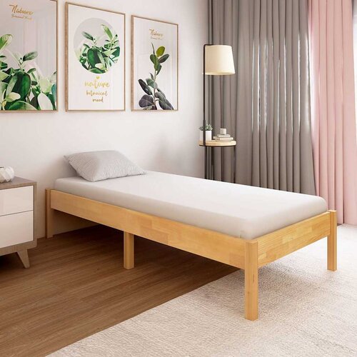  Okvir za krevet od masivne hrastovine 90 x 200 cm Cijene