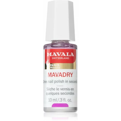 MAVALA Nail Beauty Mavadry zaključni sloj za hitro sušenje in sijaj 10 ml