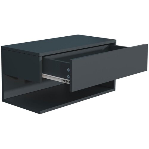MID.YOU Nočna Omarica Usal Xl 60, Siva Slike