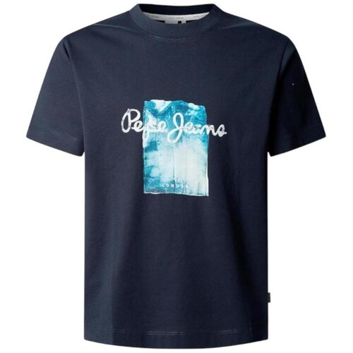 PepeJeans Majice s kratkimi rokavi - Modra Cene