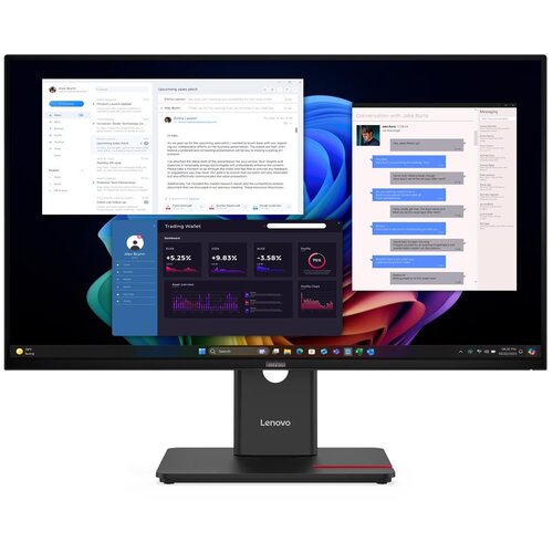 Lenovo Monitor ThinkVision T27UD-40, 69 cm (27''), IPS, 16:9, 3840x2160, 60 Hz, (5000006395) Cene