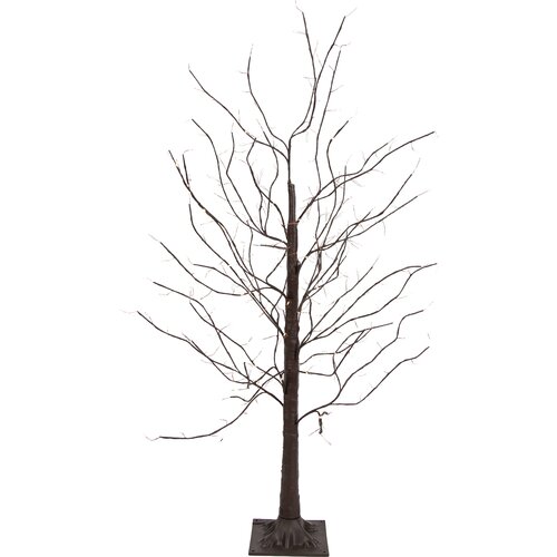 LUCA LIGHTING božična stoječa svetilka rjavo drevo 120 cm vklj. led s časovnikom IP44 - ki Cene