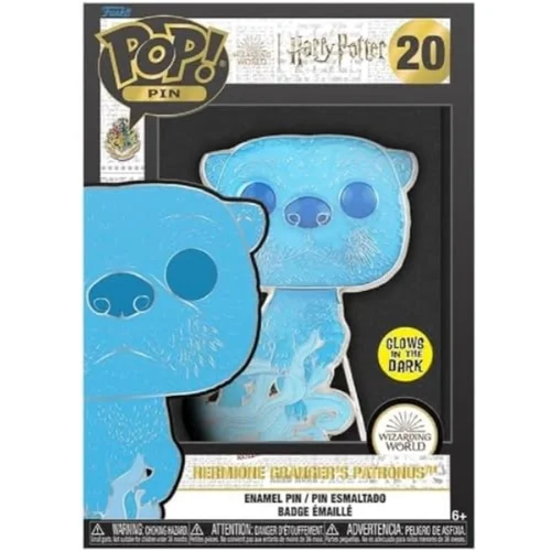 Funko Loungefly pop! Pin Harry Potter: Patronus Hermoine Granger - zbirateljska broška - za nahrbtnike in torbe - uradno blago, (20871241)