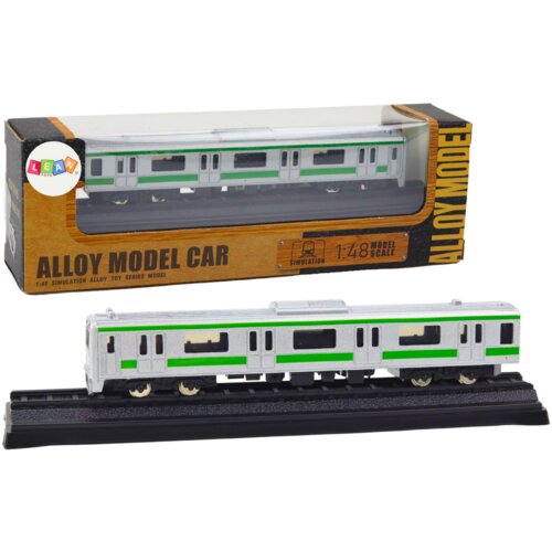  Metalni kolekcijski model vlaka 1:48 - sivi Slike