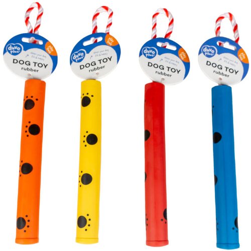 Duvo gumijasta palica z ročajem, različne barve - 25 cm Slike