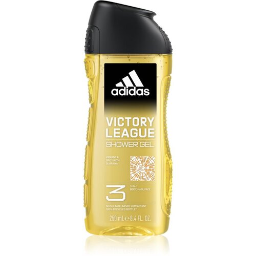 Adidas Victory League gel za tu&amp;scaron;iranje za mu&amp;scaron;karce 250 ml Slike