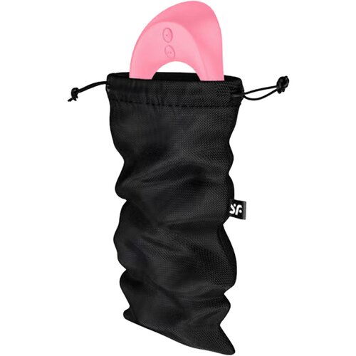 Satisfyer Treasure Bag M - torba za shranjevanje seks igrač - srednja (črna) Cene