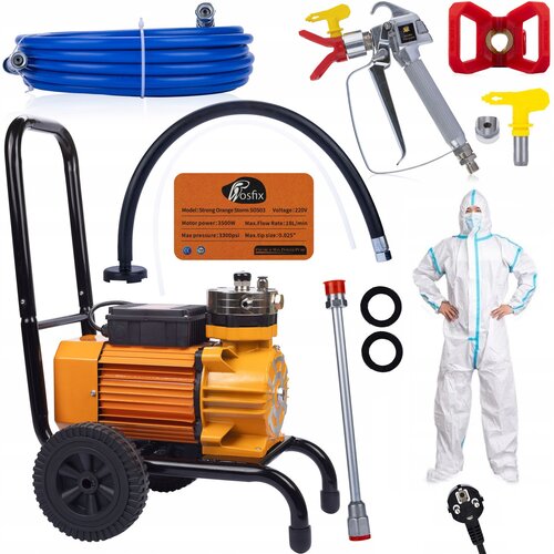 Rosfix Agregat malarski Strong Blue Storm SBS03 3500W 22MPA 18L/min + Kombinezon, (21739242) Cene