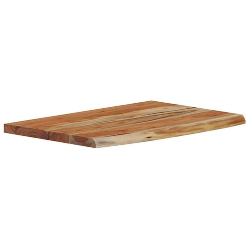 vidaXL Stenska polica 60x40x3,8 cm pravokotna akacija naraven rob Cene
