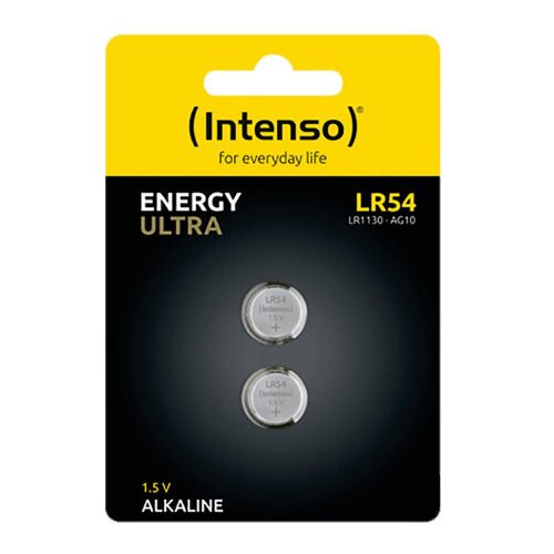 Intenso (Intenso) Baterija alkalna LR54/2, 1,5V dugmasta, blister 2 kom Cijene
