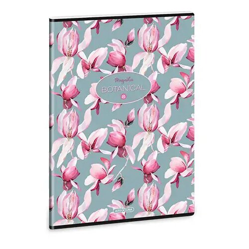 Ars Una Brezčrtni zvezek A4 z dodatnimi sponkami : Rosy Magnolia Cene