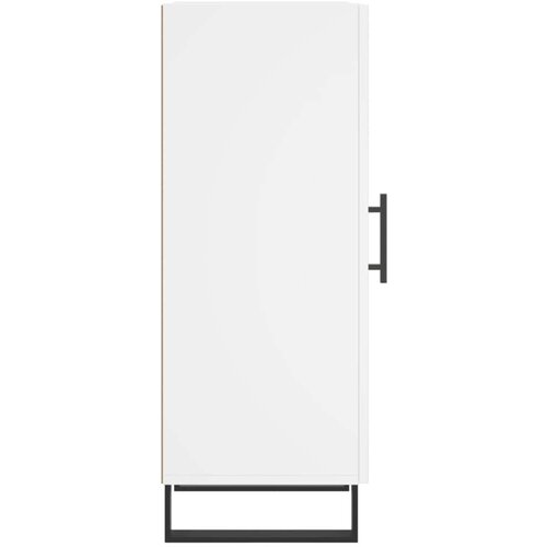 VidaXL Komoda bijela 34 5 x 34 x 90 cm od konstruiranog drva Slike