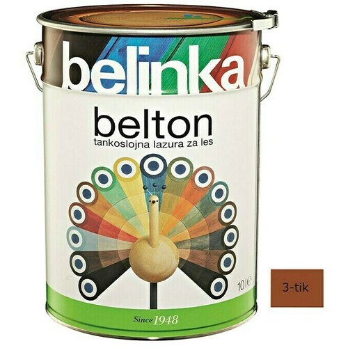 Lazura za zaštitu drva Belinka Belton (Boja: Tikovina, 10 l) Cijene