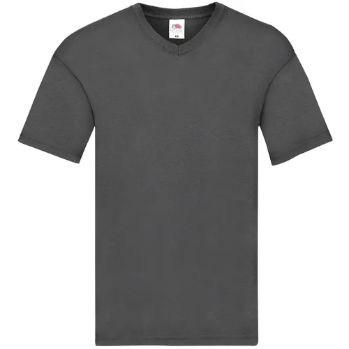 Fruit Of The Loom Graphite T-shirt Original V-neck