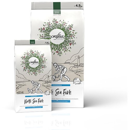Craftia harmona Cat Adult - Riba iz Severnog mora 1.4kg Cene