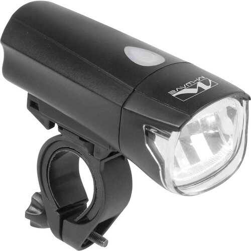 M WAVE prednje svjetlo za bicikl apollon 1.3 1 watt led crna Slike