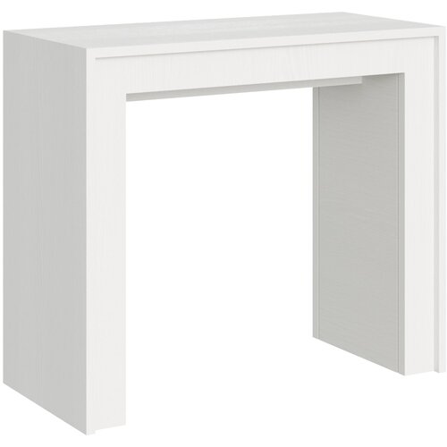 Ityhome 90 x 78 konzolna miza bela, (20847959) Slike