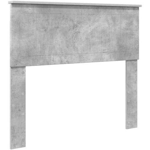  Okvir za krevet s uzglavljem Betonski sivi 100 x 200 cm Slike