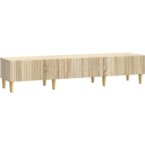 TV ormar Hrast sonoma 147 x 34 5 x 30 cm Konstruirano drvo - Hrast sonoma Cene