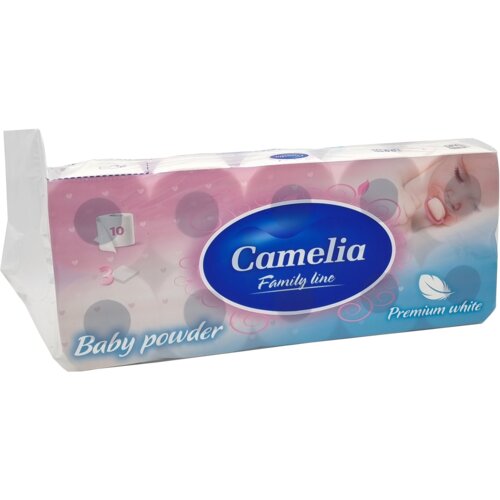 Camelia toalet papir baby powder troslojni 10/1 Slike