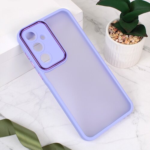 Teracell maska za Samsung Galaxy A35 5G Shining Camera ljubičasta Slike