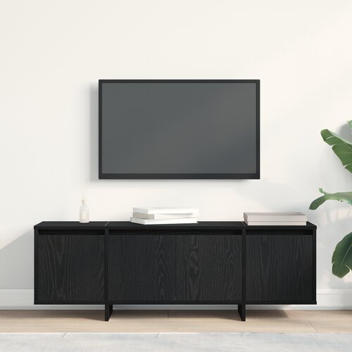 TV ormar Crni hrast 120 x 30 x 40,5 cm Konstruirano drvo Cene