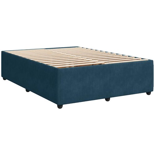  Okvir za krevet plavi 140x200 cm bar&amp;scaron;unasti Slike