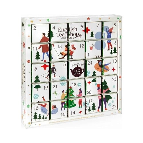 English Tea Shop Bio "White Ornaments" adventni koledar Cene