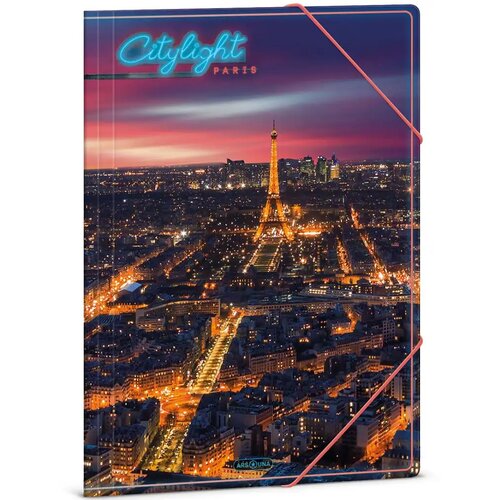 Ars Una Citylight Paris A/4 mapa z elastiko Cene