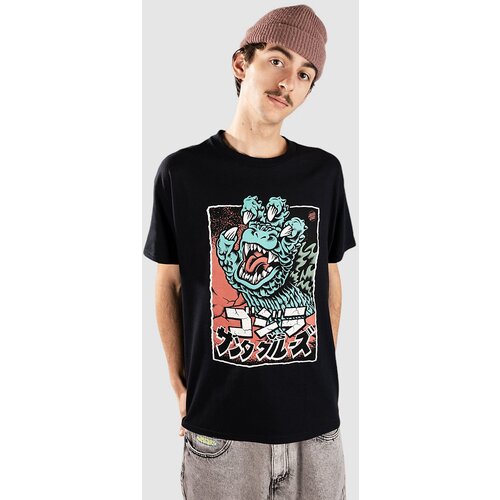 Santa Cruz X Godzilla Hand T-shirt black Slike