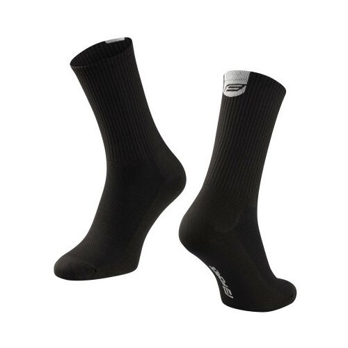Force čarape longer slim, crna l-xl/42-46 ( 90085784 ) Slike