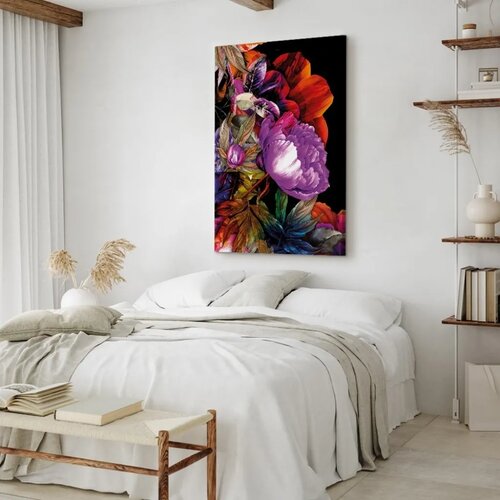  Slika - Nature in Summer Hues (1-part) - Flower Garden of Inspiration 60x90 Slike